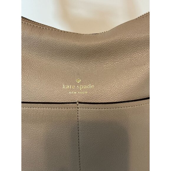 Kate Spade New York Bailey Nude/ Pinkish Leather Shoulder Bag handbag purse - Picture 8 of 12